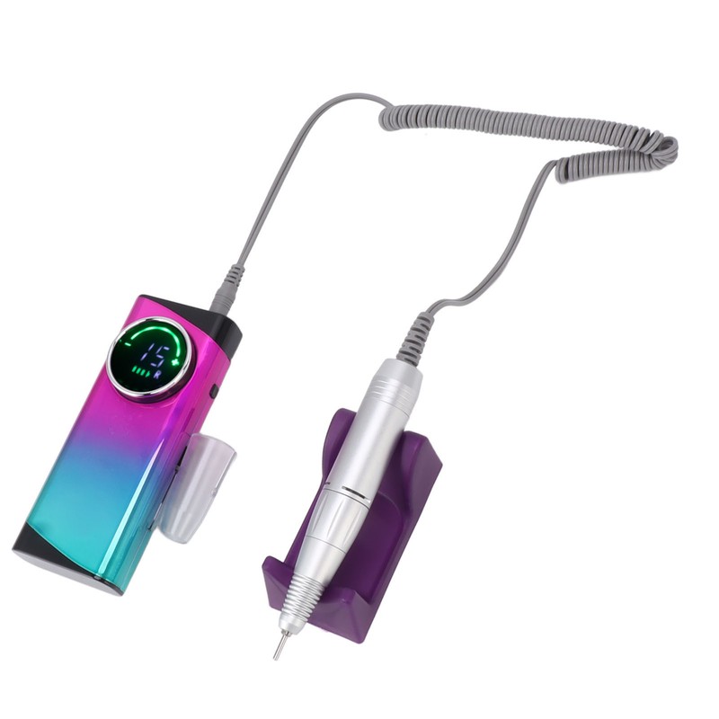 Electric Nail Drill Machine 30000RPM 2600mAh Battery Nail Polishing Machine