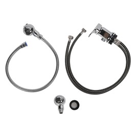 Shampoo Bowl Faucet Rust Resistant 70cm Hose Zinc Alloy Structure Shampoo Bowl Sprayer for Salon Hair Washing Bed