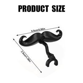 2 Pcs Clip On Trumpet And Trombone Mustache, Perfect Accessory For Blowing Mouth On All Trumpet And Trombone Handles For Young Musicians