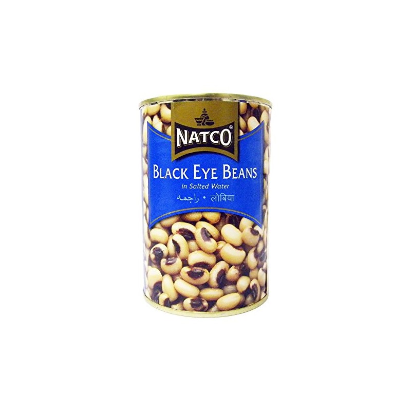 Natco - Black Eye Beans - 400g (Pack of 4)