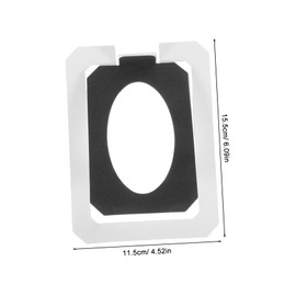 Gatuida Heavy Duty Metal Desktop Speaker Stand Space Saving Design for Gaming Office Use Durable Construction with Stable Tilted Support for Various Speakers