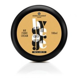 George the Barber, Mr Fibre Cream, Men's Styling and Nurturing Hair Cream Enriched in Jojoba and Argan Oils Combined with Beewax