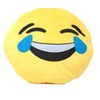 Brigamo Premium emoticon decorative cushion, plush sofa cushion, cuddly cushion,