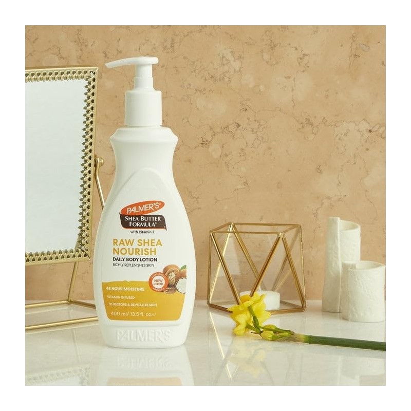 Palmer's Shea Butter Formula Raw Shea Nourish Daily Body Lotion,