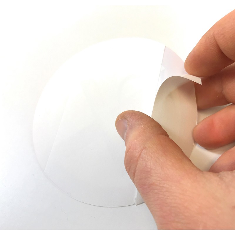 Dogs Stickers-sign No Poop - Pack of 6 - Diameter