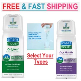 SmartMouth New SmartMouth Original Activated Breath Rinse & Dry Mouth Mint (16 oz) Adult - Original