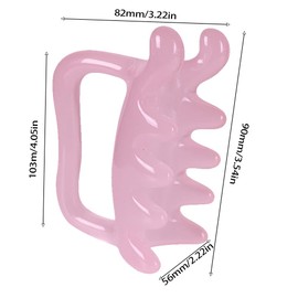 Big Size Fascia Cellulite Massage Tool,Lymphatic Drainage Massager,Trigger Points Myofascial Release Tool for Shoulder,Back,Neck,Resin Body Massager Tension Relief Back