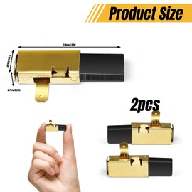 2PCS Carbon Brush, 491704 492014 Carbon Brush Replacement, 6.3x10x17.5mm 5.8x7.8x16mm High-Performance Electric Motor Brushes, Compatible with FESTOOL TS55 TS75 AP55EB AP65EB AT55E AT65EB