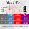 devembr Ski Mittens with Wrist Guards, Snowboarding Mittens Touchscreen, Snow