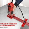 4 in 1 Router Milling Groove Bracket, Aluminum Alloy Router