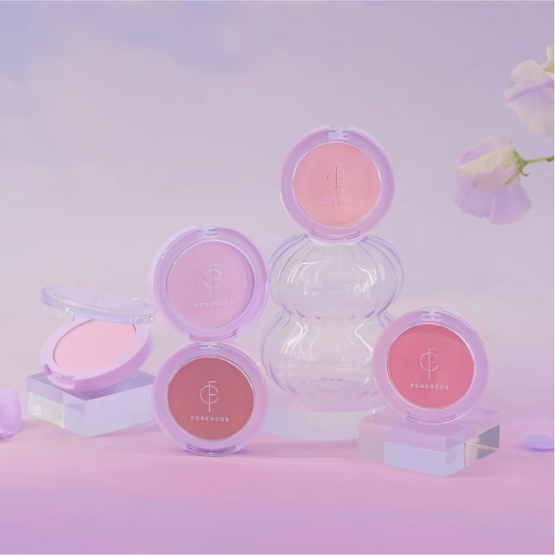 Forencos Pure Blusher Cheek 06 Sunshine 0.2 oz (5 g)