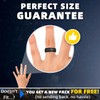 Egnaro Silicone Ring Men 1/4/5/6/7 Multipack of Breathable Mens Silicone