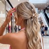 Rhinestone Claw Clips Gold Hair Clips Fancy Hair Accessories