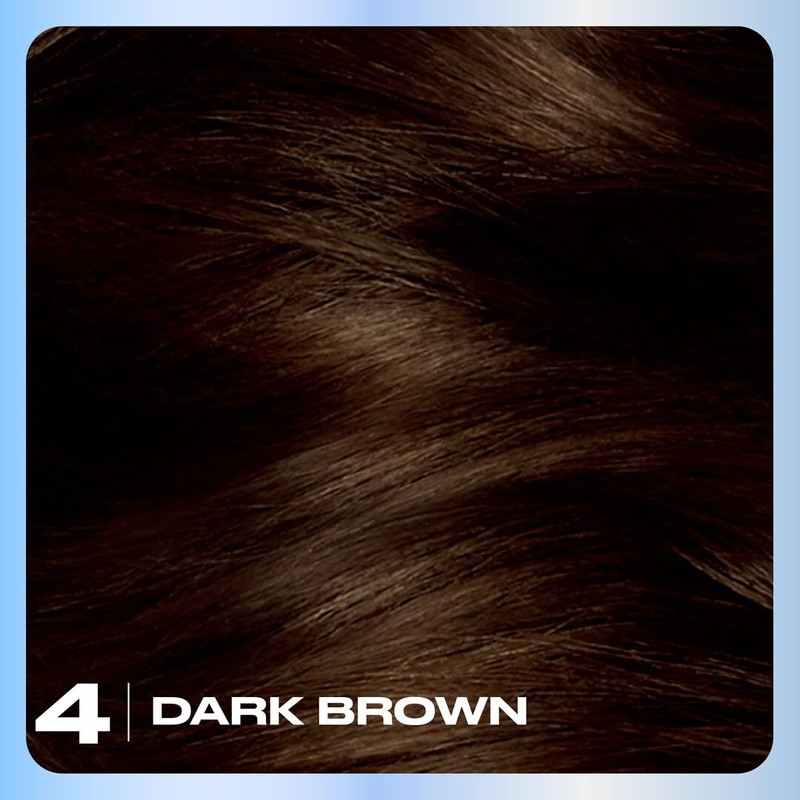 Clairol Nice'n Easy Permanent Hair Dye, 4 Dark Brown Hair