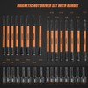 LOZAGU 33PCS Magnetic Nut Driver Set with Long Handle |