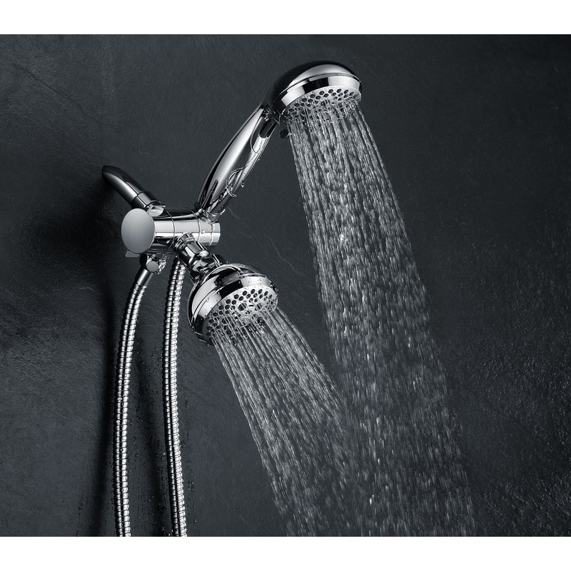 Shower Head/Handheld Combo, WASSERN High Pressure Intake Air 3way 148