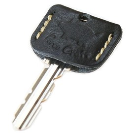 Polcolosso Craft Key Cover, Original Tochigi Leather, Made in Japan, Genuine Leather, Black