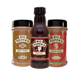 Spice & Sauce Celebration Set: Cuckoo Racha, Granny's BBQ Sauce & Sweet Money