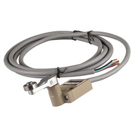 Heschen Compact Pre-Wired Limit Switch, TZ-3104, Roller Lever Plunger, SPDT, NO+NC, Momentary, AC250V 5A, IP67 Waterproof