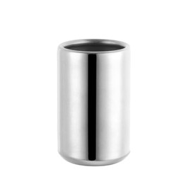 Elandy Silver Stainless Steel Fruit Fork Holder Cup Kitchen Utensil Organizer Cocktail Fork Holder Jar Storage Cooking Flatware Spoon Spatula Tool Cutlery Container