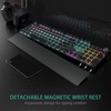 AULA F2088 Typewriter Style Mechanical Gaming Keyboard Blue Switches,Rainbow LED
