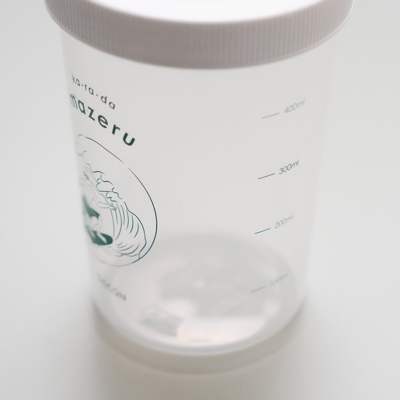 DECON ka-ra-da mazeru Protein Shaker, 16.9 fl oz (500 ml),