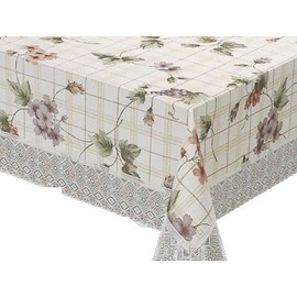 MEIWA tablecloth (1 Items) ekusi-dosiri-zu Breasted 130 cm X 170 cm Purple