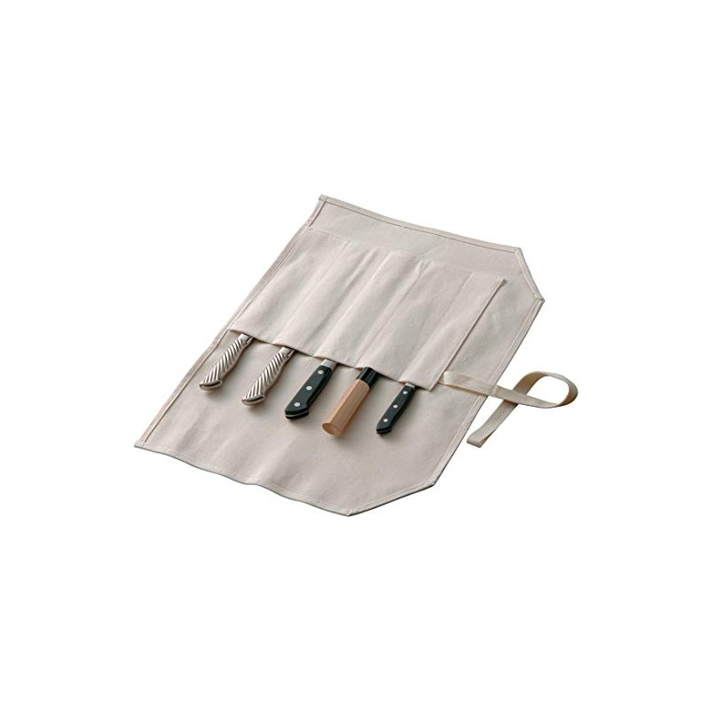 Japanese Tojiro Canvas Knife Pocket F-359 Carry Case For Chef's