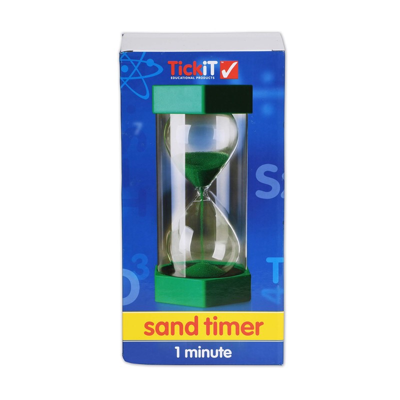 TickiT-9509 Mega Sand Timer - 1 Minute - Green