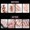 Nail Capsules 500 Pieces Acrylic False Nails Clear American Nails