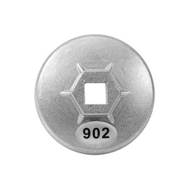 Oil Filter Wrench, Universal 67 mm 14 Flute Aluminium Cap Oil Filter Wrench Cartridge Cap Housing Removal Wrench Socket Wrench