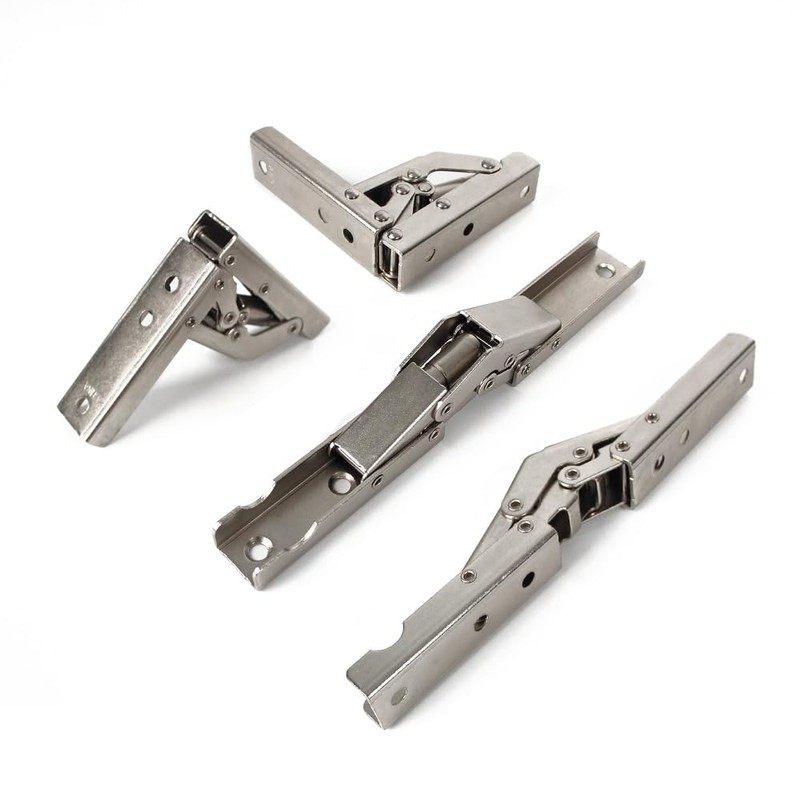 90 Degree Folding Door/Shelf Hinge Hidden Bracket Table Holder Furniture