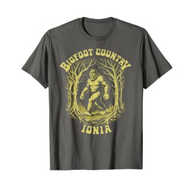 Ionia Bigfoot Country Retro Sasquatch Lover Classic T-Shirt