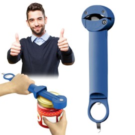 Multifunctional Retractable Bottle Opener,Retractable Jar Opener,Multifunctional Adjustable Can Jar Lid Opener Manual,Multifunctional Rotating Bo/ttle Opener,Magnetic Bottle Opener,Jar Opener Tool
