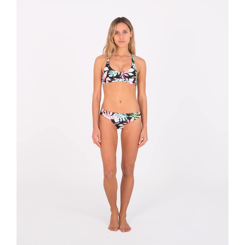 Hurley Women's Max Tropix Mod BTM Bikini Top