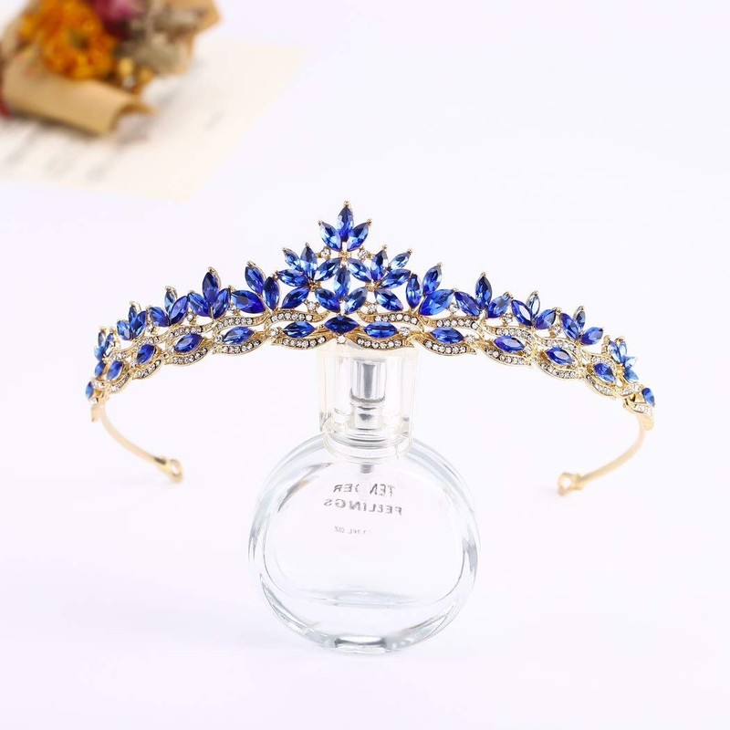 Aularso - Juego de tiaras y coronas de princesa para