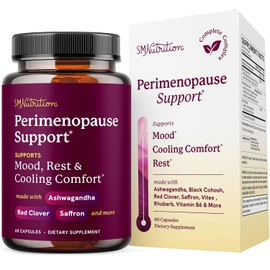Perimenopause Support Supplement for Women – Hormonal Balance, Hot Flash & Night Sweat Relief, Natural Herbal Formula