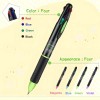 Pack de 24 Bolígrafos Retráctiles Suptikes de Gel con 4