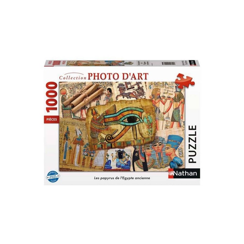 Nathan - Puzzle 1000 Pieces - Ancient Egyptian Papyri -