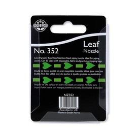 JEM Leaf/Poinsett Piping Nozzle, Decorating Tip, no. 352