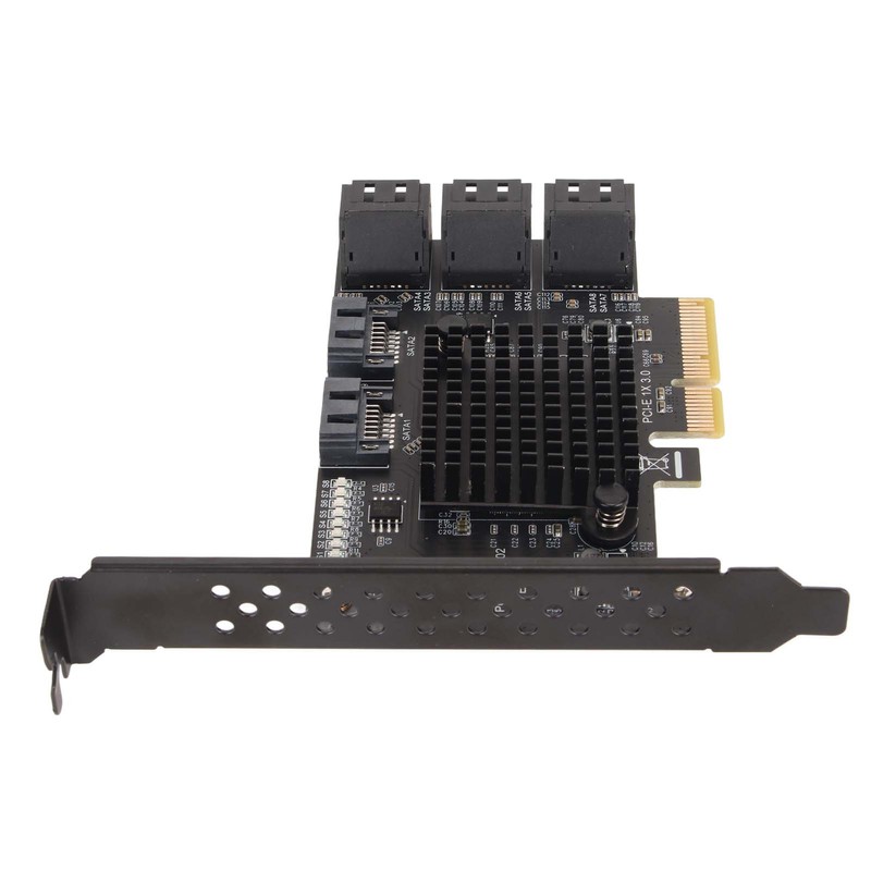 SATA Card 8 Port Support Hot Swappable Boot System Disk