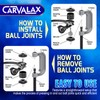 CARVALAX 23-Piece Ball Joint Press Kit, Easy Removal & Installation