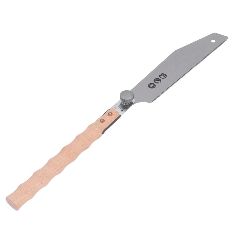 Single Sided Saw SK5 Alloy Blade Wooden Handle Hand Pull