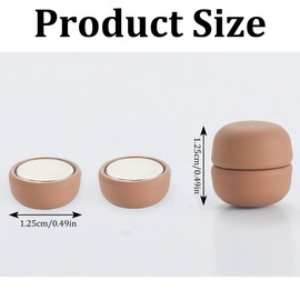 8pcs Strong Hijab Magnetic Pins Multi-Use Hijab Magnet Pins Magnetic Buttons Colorful Pinless Brooch Small Magnetic Scarf Clasp for Muslim Women Clothing Scarf Dress