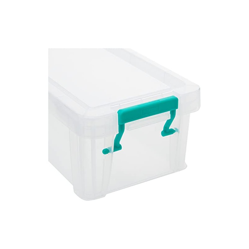 StoreStack 2.2 Litre Storage Box with lid W370xD110xH80mm Clear