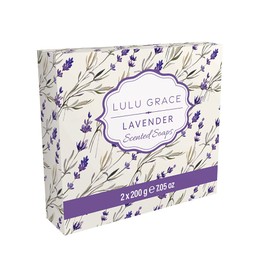 Lulu Grace Lavender Soap 200gm Twin Pack
