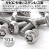 Pstyle PST-140 M6 304 Stainless Steel M6 Screw Bolts for
