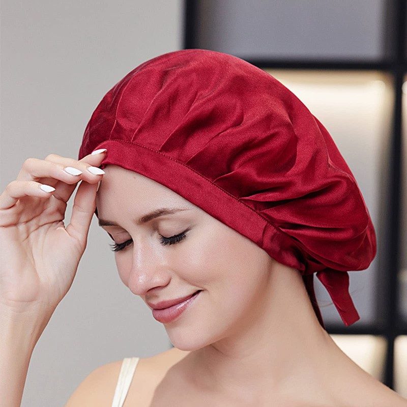 Silk Bonnet, Silk Bonnet, Satin Hair Cap, Bonnet, Sleeping Cap,