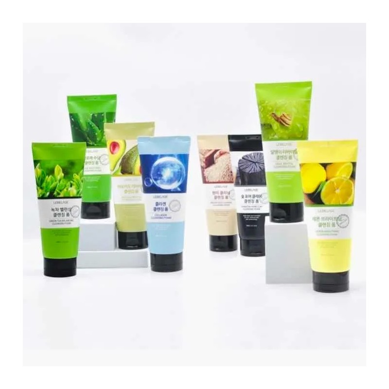 Jabon Espuma De Limpieza Facial Avena Y Colageno 180ml (2pz)