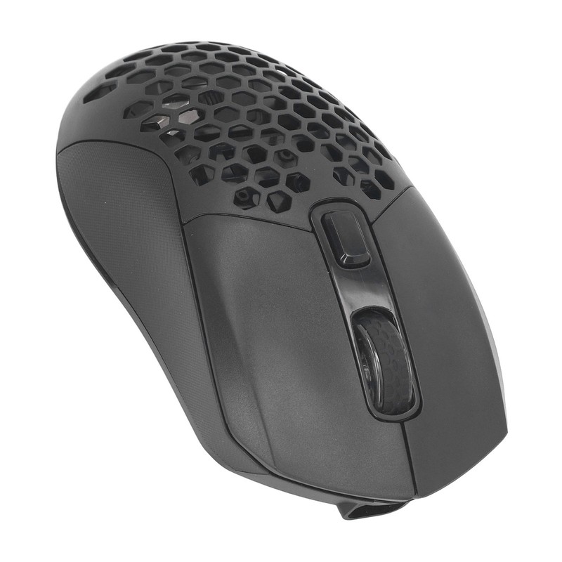 Wireless Mouse 2.4G Or BT5.1 Adjustable DPI Hollowed Out RGB